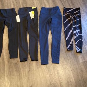 Women’s extra small yoga pants legging lot
